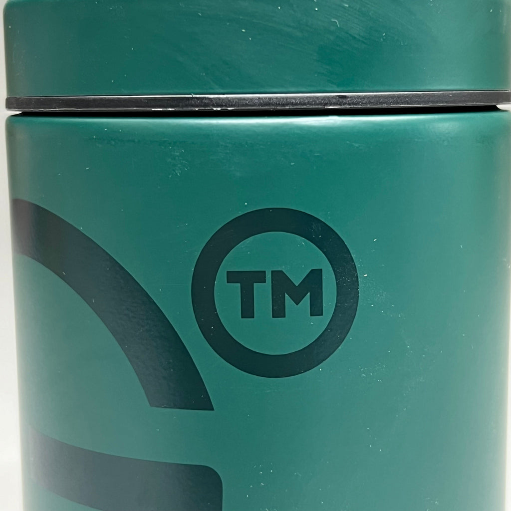 ZA@ ATHLETIC GREENS Jar/Lid Storage Container Pre Workout Canister (New)