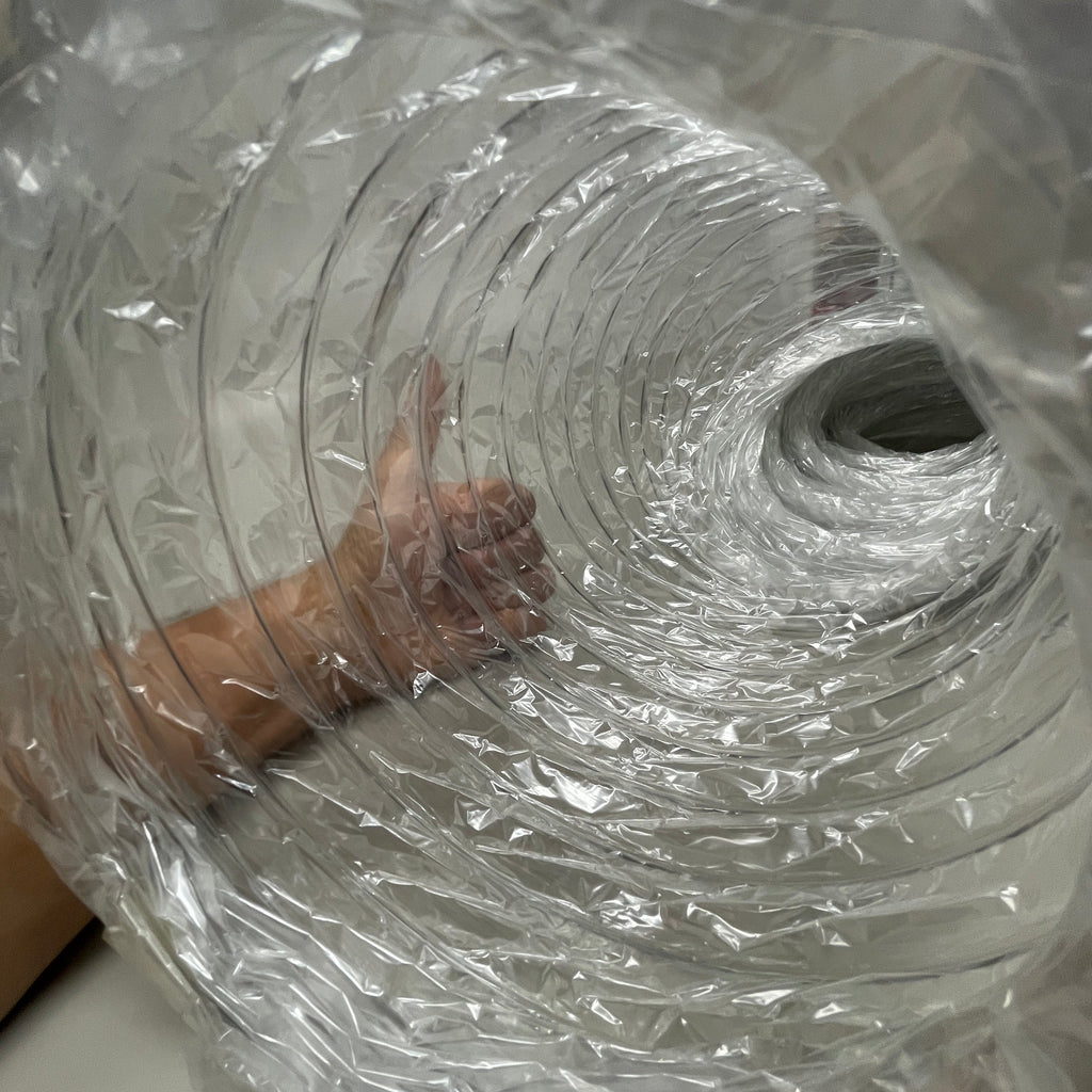 6-PACK! FLEX DUCT 8" x 25' Clear for HVAC C825 (New)