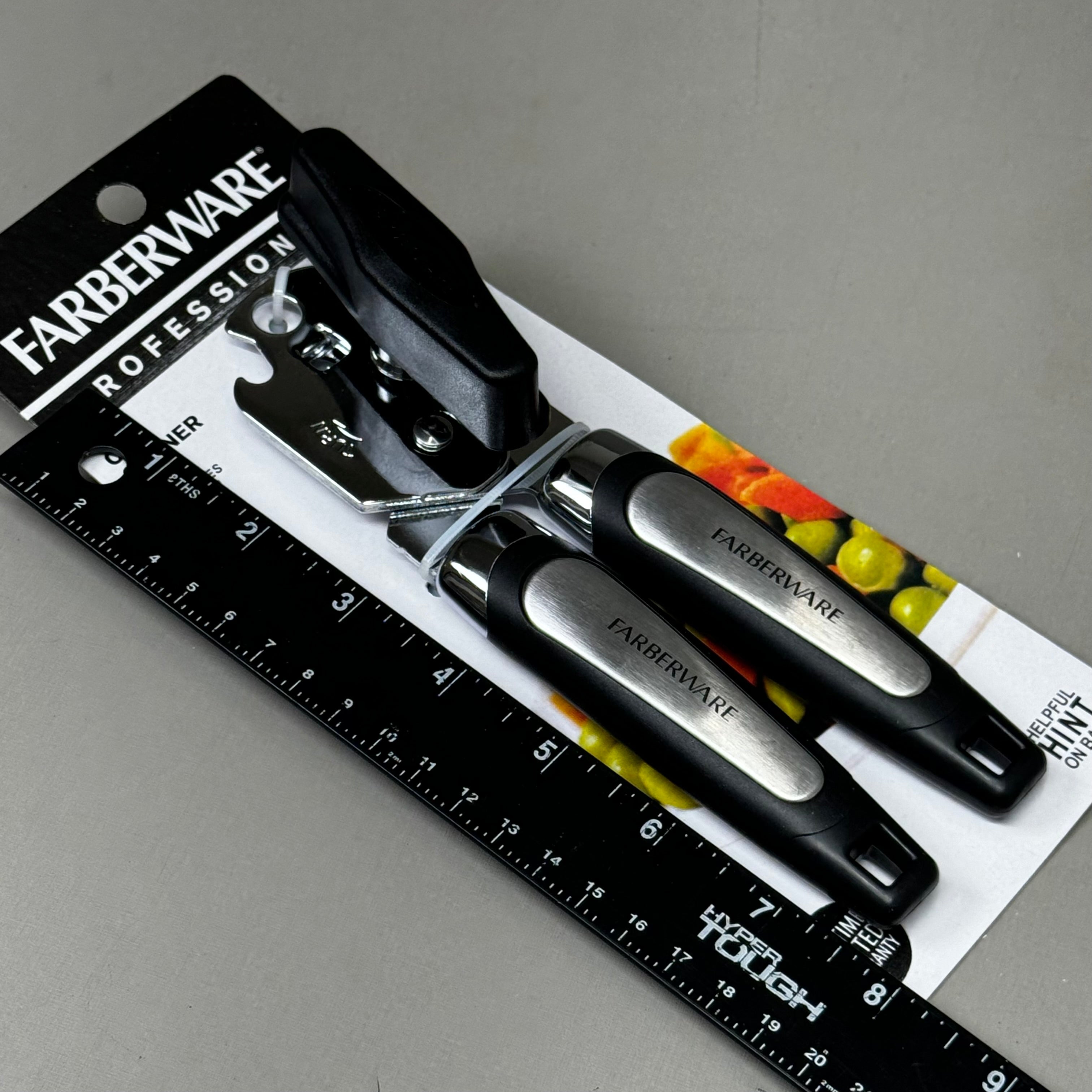 FARBERWARE Professional Can Opener w/Built in Bottle Opener 83036-93