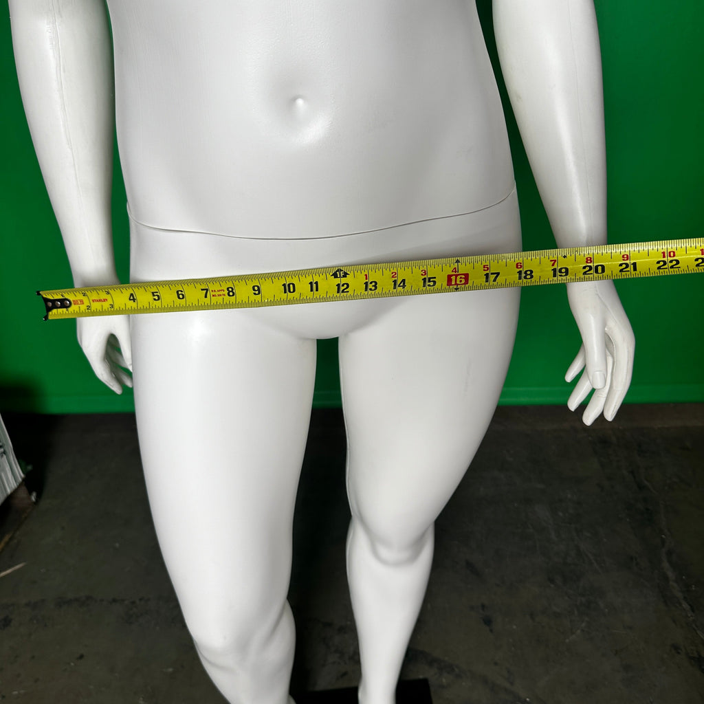 Realistic High-Quality Full-Body Female Mannequin "Natalie.4, Pose I" White VM0734