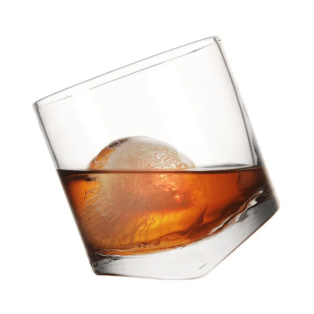 Whiskey glass Tower Of Pisa Inclined Bottom  Wine Rock Glass For Bar NMD Brandy Snifer Chivas Whisky Drinking Cup Verre a Vin