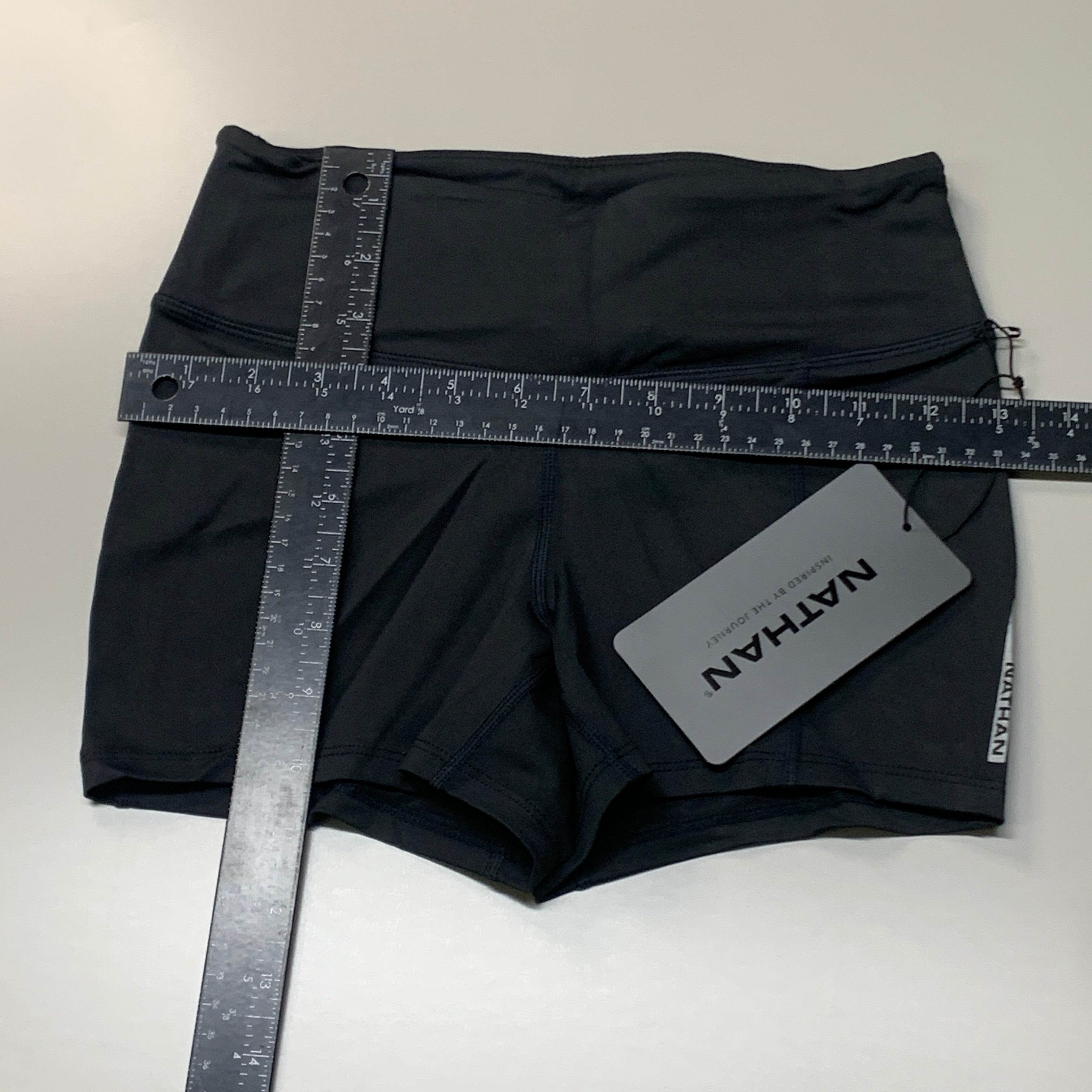 NATHAN Interval 3" Inseam Bike Short Women's Black Size XS NS51040-00001-XS