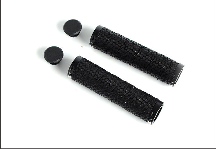 Bicycle Eco Grips Anti-Skid Bar End Comfy Hand Feel Road Cycling Handlebar Cover Grips Double Lock On Bicycle Handlebar Soft Non-Slip Locking Bike Grips Comfortable And Shock Absorption For Mountain Beach Cruiser Scooter Folding Bike