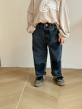Children Soft Jeans Casual Straight Trousers
