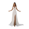 Women's Fashion Applique Plus Size Wedding Dress