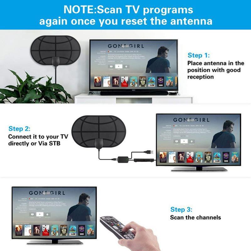 Mini Film Indoor HD Digital TV Antenna