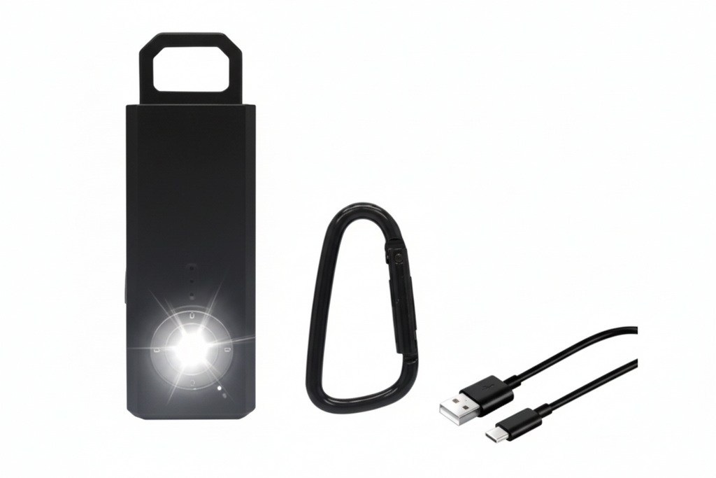 Anti Spier Self-Defense Security Alarm With Motion Sensor & LED