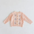 Baby Girl Baby Flower Embroidered Coat