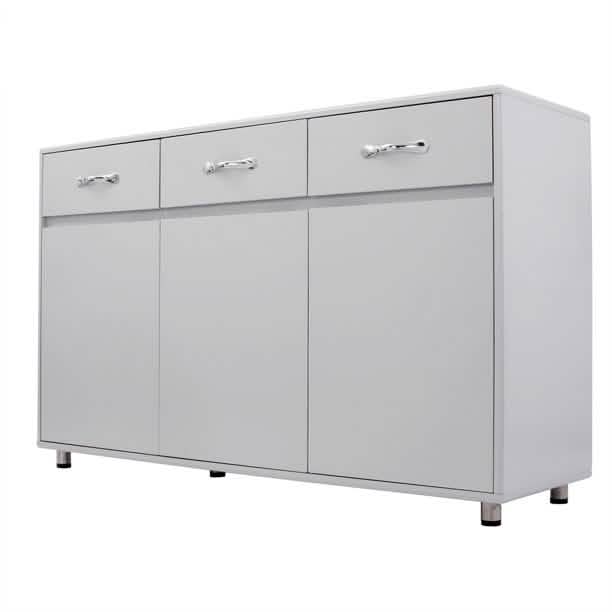 3 Drawer Sideboard Buffet Storage Cabinet