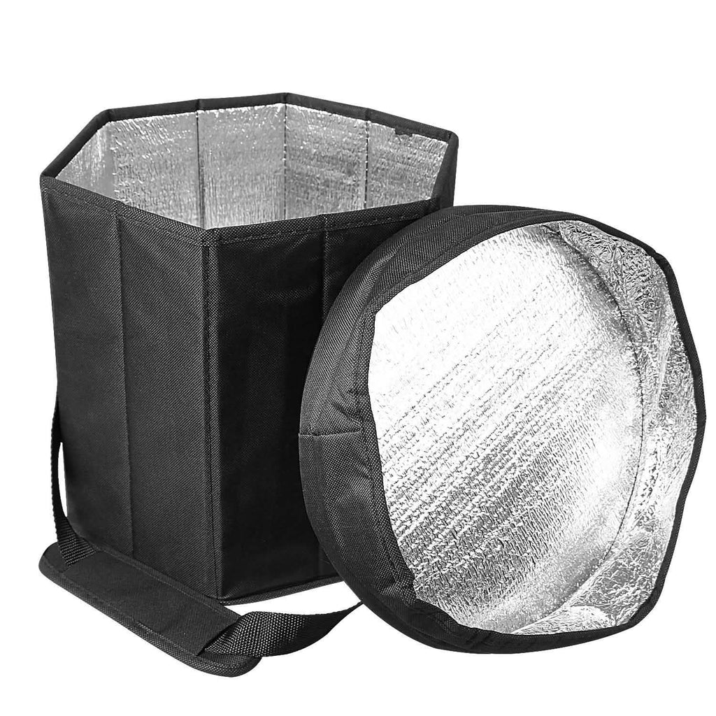 3 Gallon Collapsible Grocery Cooler Bag Seat Combo