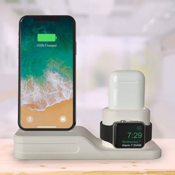 3-in-1 Charging Dock for Apple iPhone, Watch & AirPod