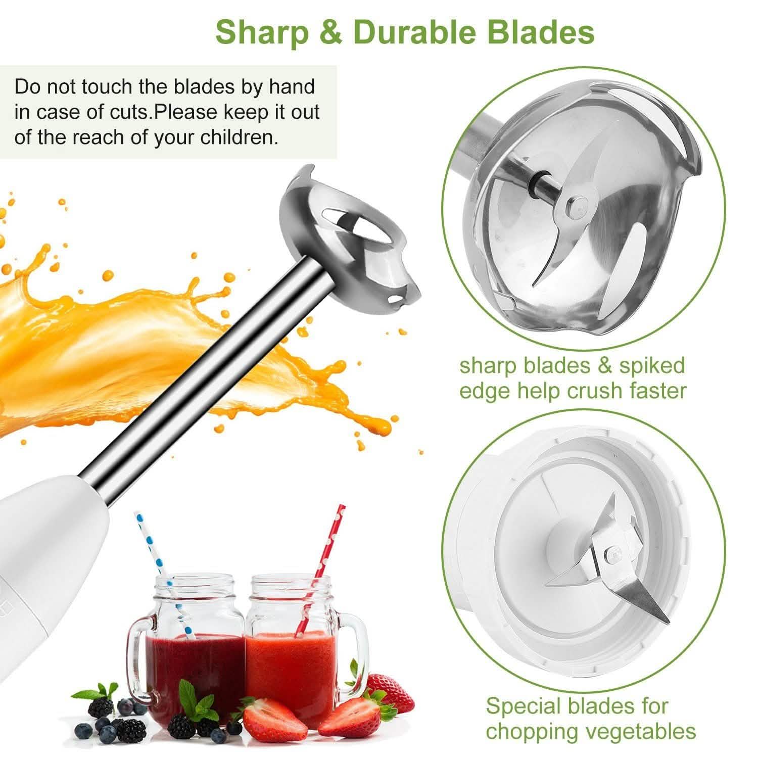 3-in-1 Immersion Hand Blender Multifunctional Stick
