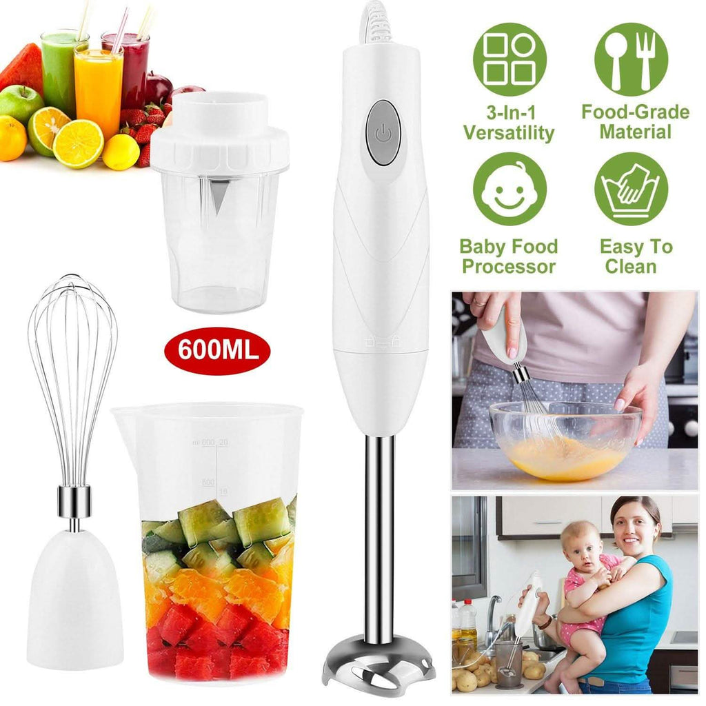 3-in-1 Immersion Hand Blender Multifunctional Stick