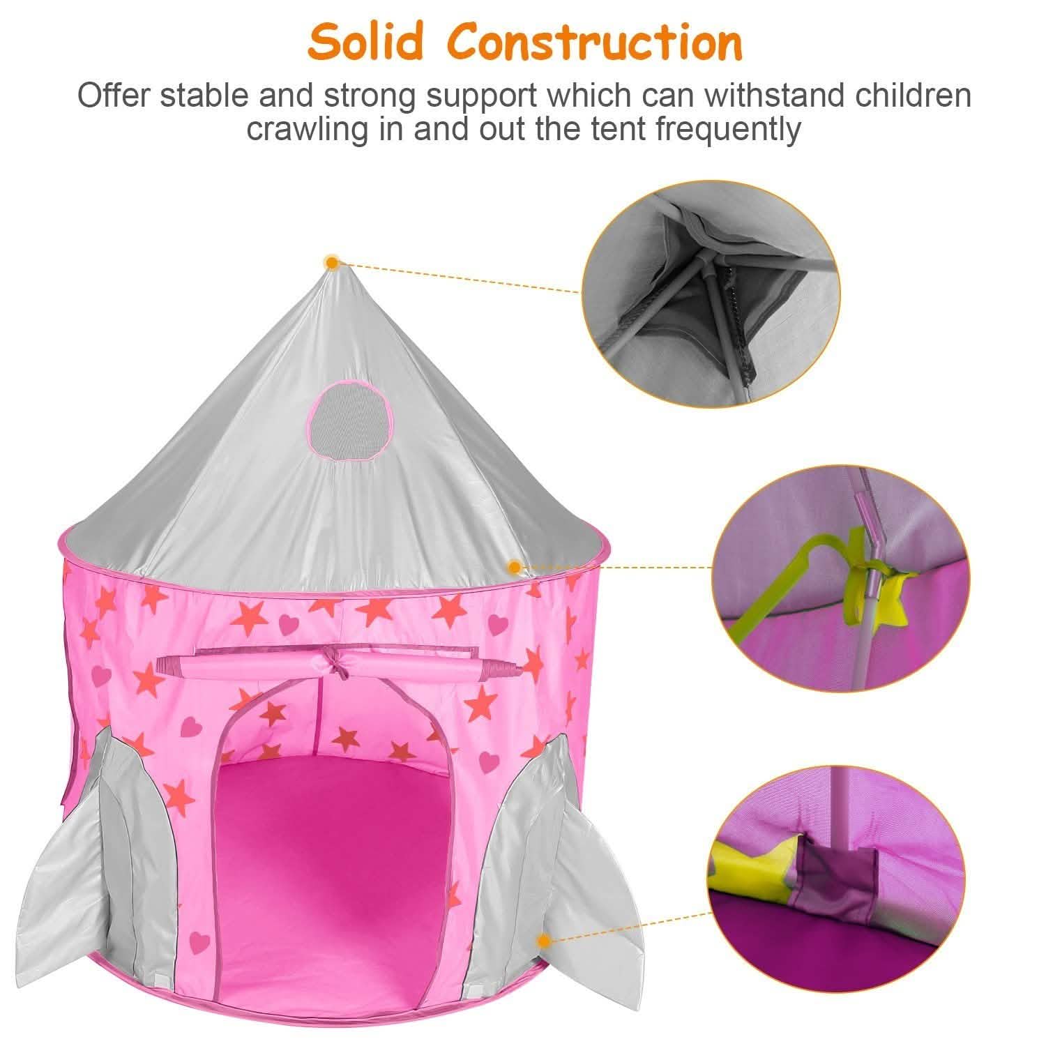 3-in-1 Kids Play Tent Ball Pit Set