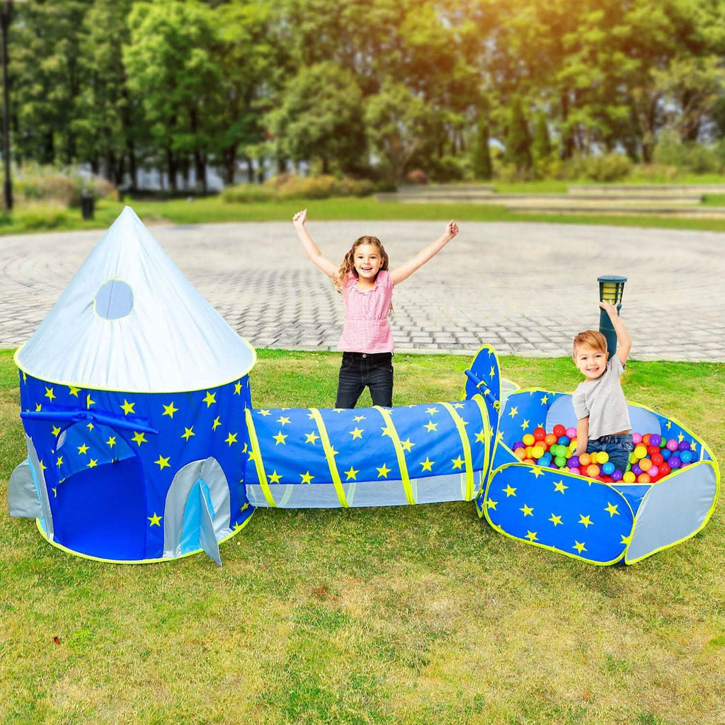 3-in-1 Kids Play Tent Ball Pit Set
