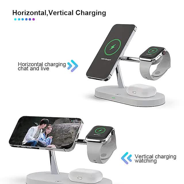 3-in-1 Magnetic Wireless Charger