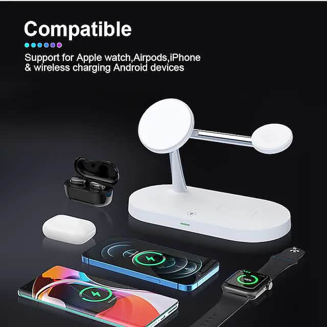 3-in-1 Magnetic Wireless Charger