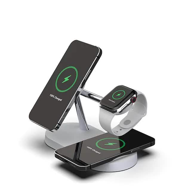 3-in-1 Magnetic Wireless Charger