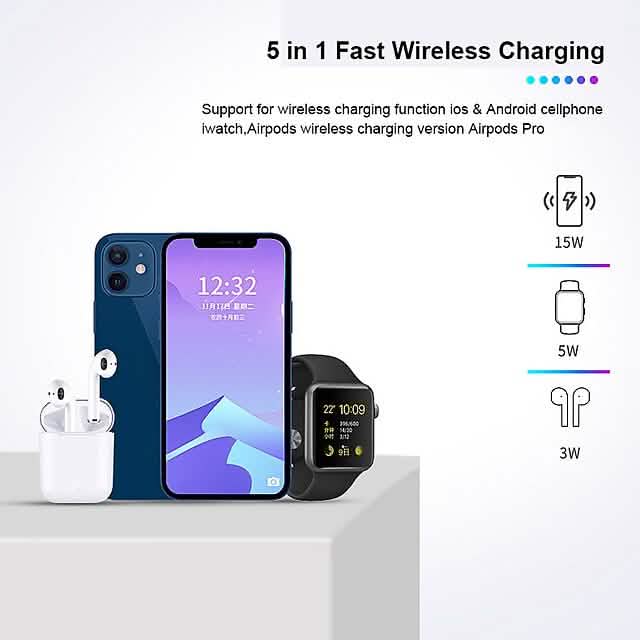 3-in-1 Magnetic Wireless Charger