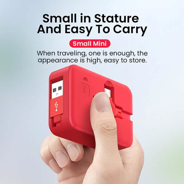 3-in-1 Portable Retractable Charging Cable