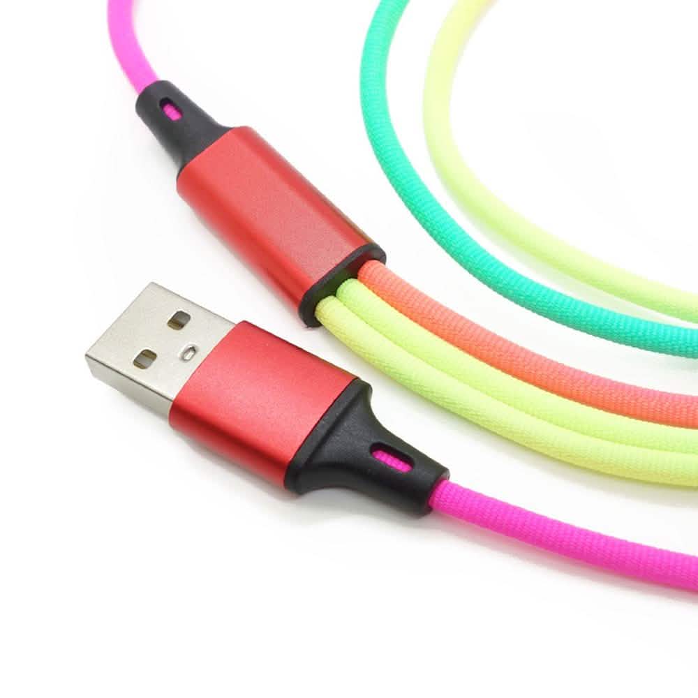 3-in-1 Rainbow Charging Cable