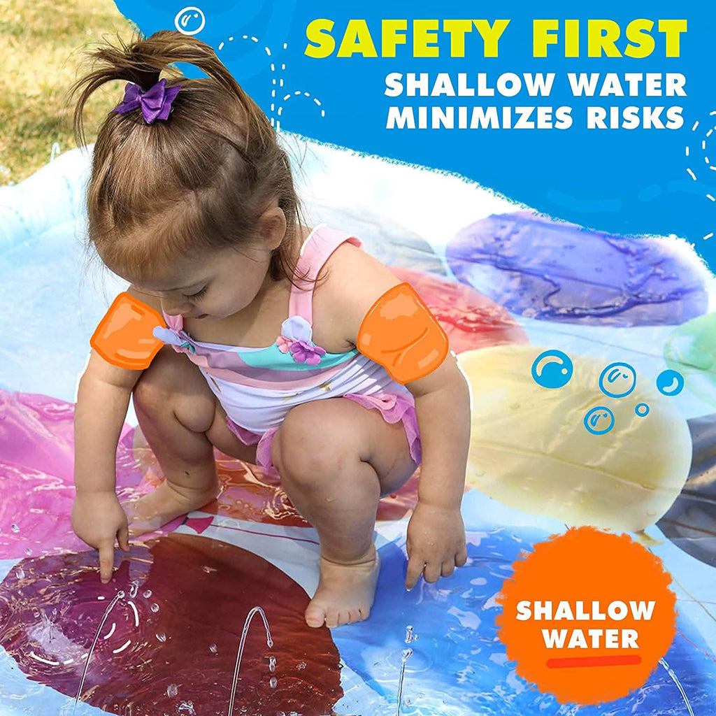 3-in-1 Splash Pad Kids Fountain
