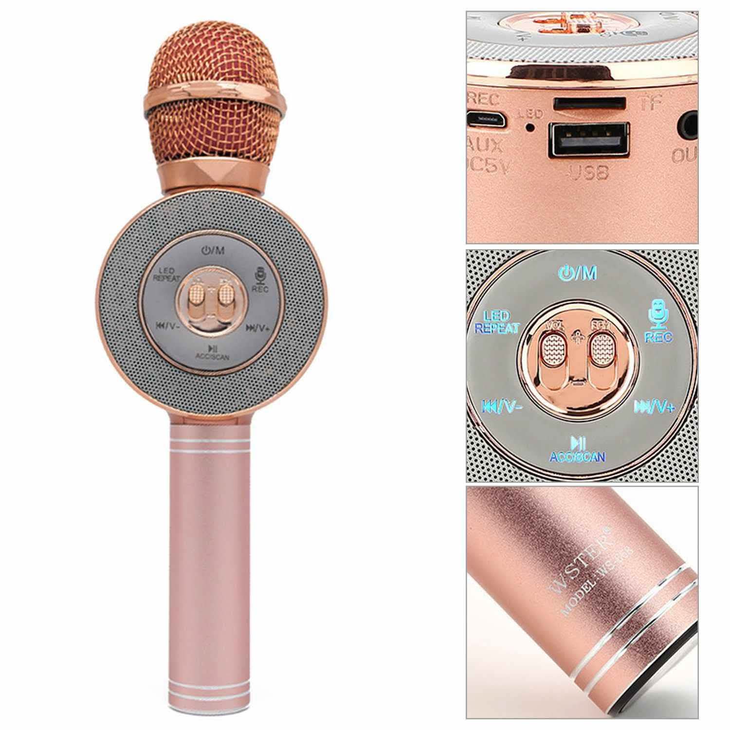 3-in-1 Wireless Karaoke Microphone