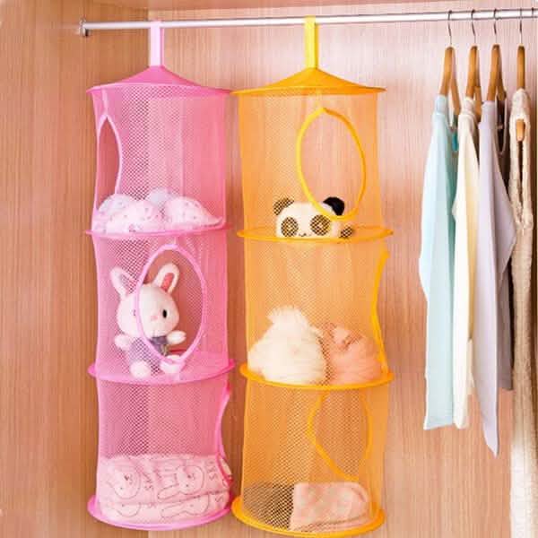 3-Layer Shelf Hanging Storage Net
