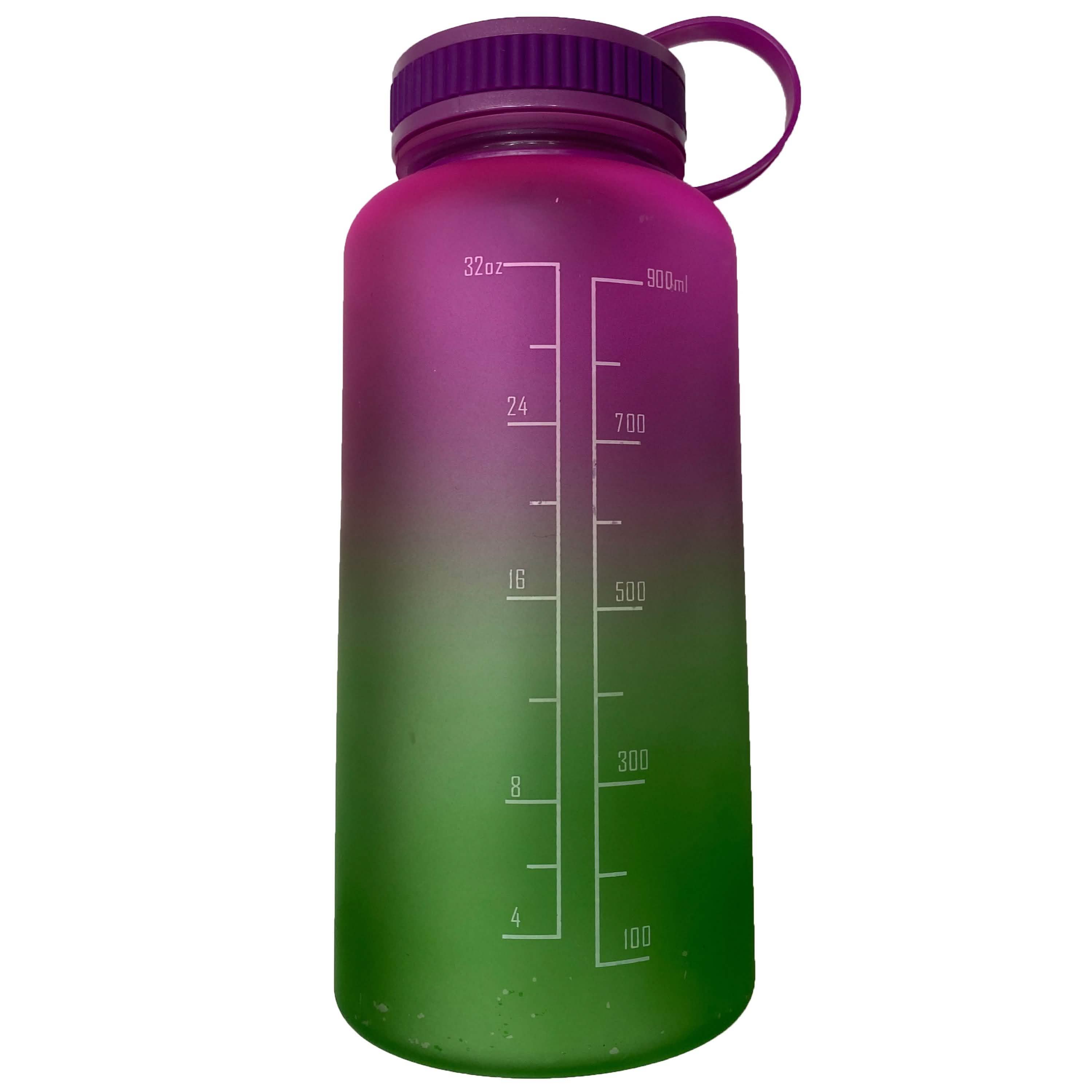 3-Pack Assorted Motivational Water Bottles With Twist Cap