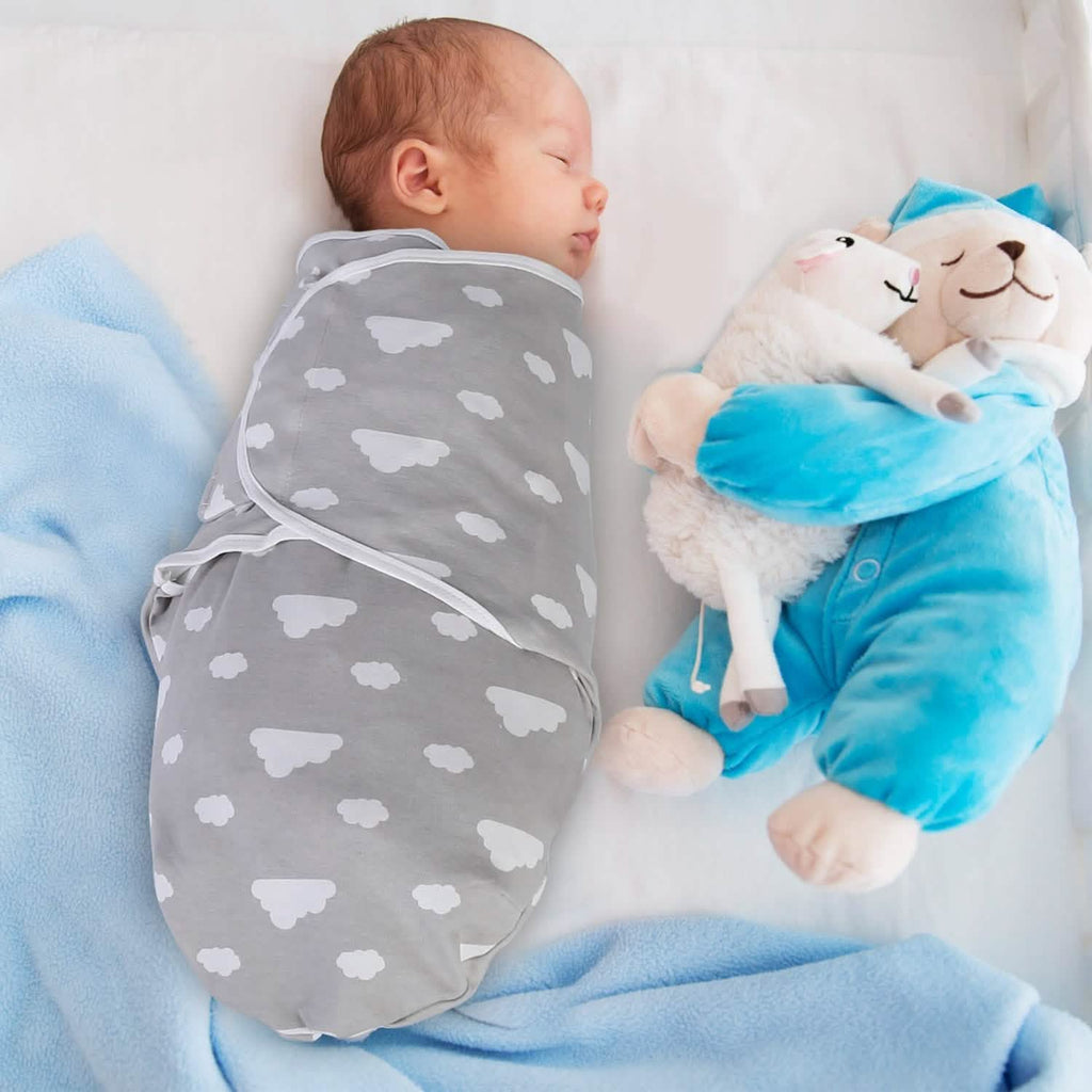 3-Pack: Baby New Born Swaddle Wrap