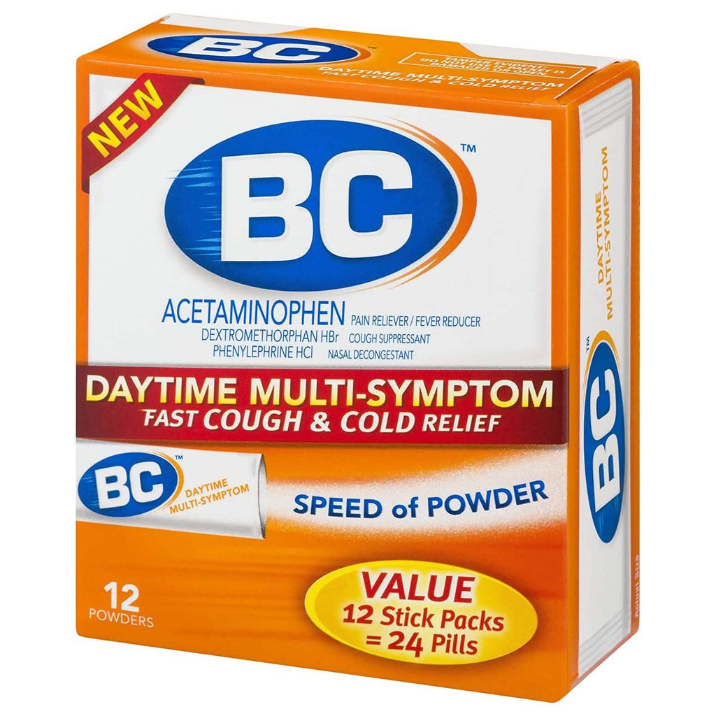3-Pack: BC Daytime Multi-Symptom Fast Cough & Cold Relief Powders
