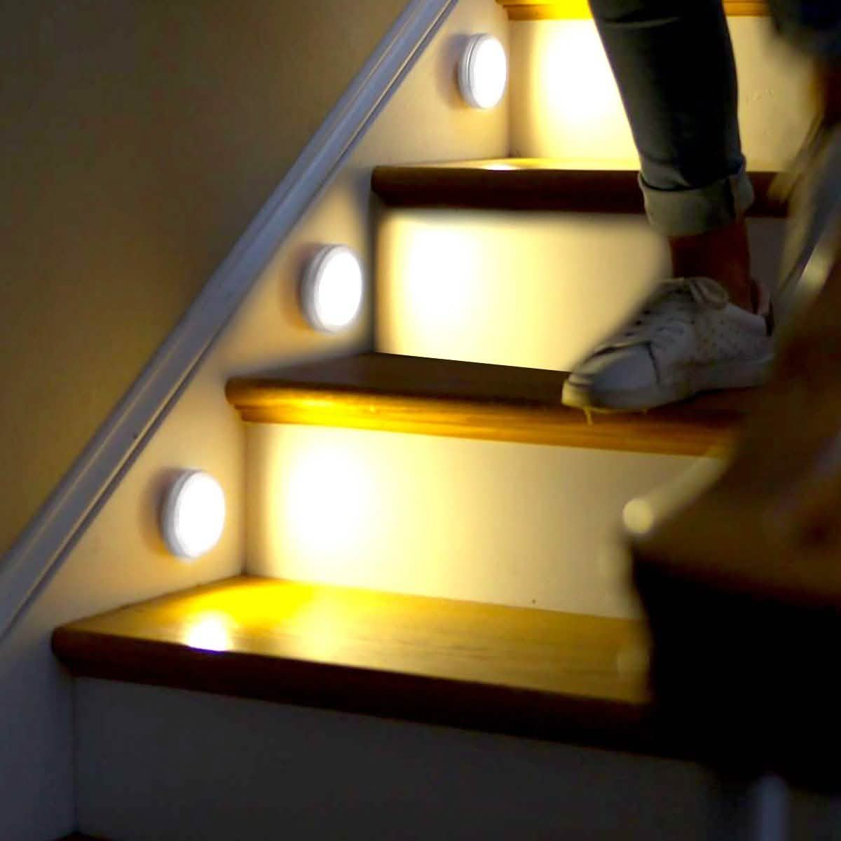 3-Pack: Bell + Howell Motion Activated LED Pods