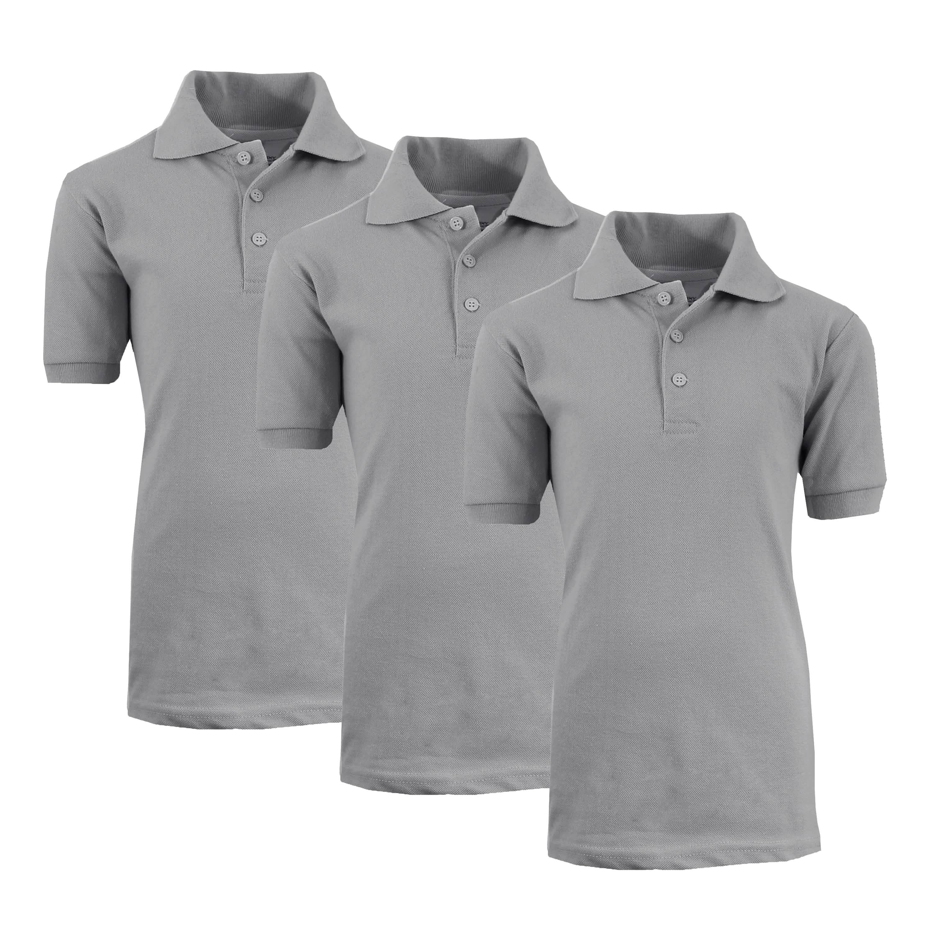 3-Pack: Boys School Uniform Polo