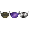 3-Pack: Double Layer Washable & Reusable Non-Medical Face Mask w/ Adjustable Loop