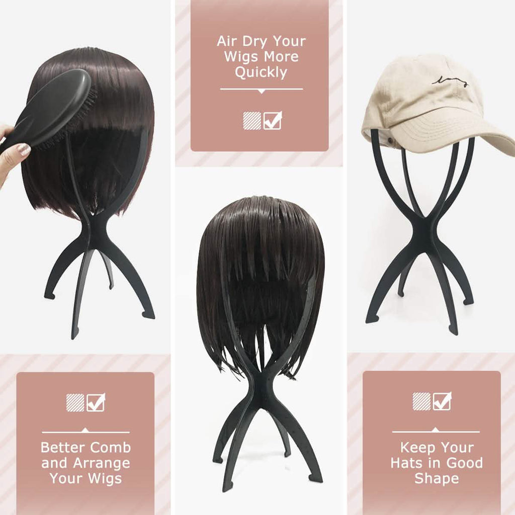3-Pack: Dreamlover Wig Head Stands for Wigs
