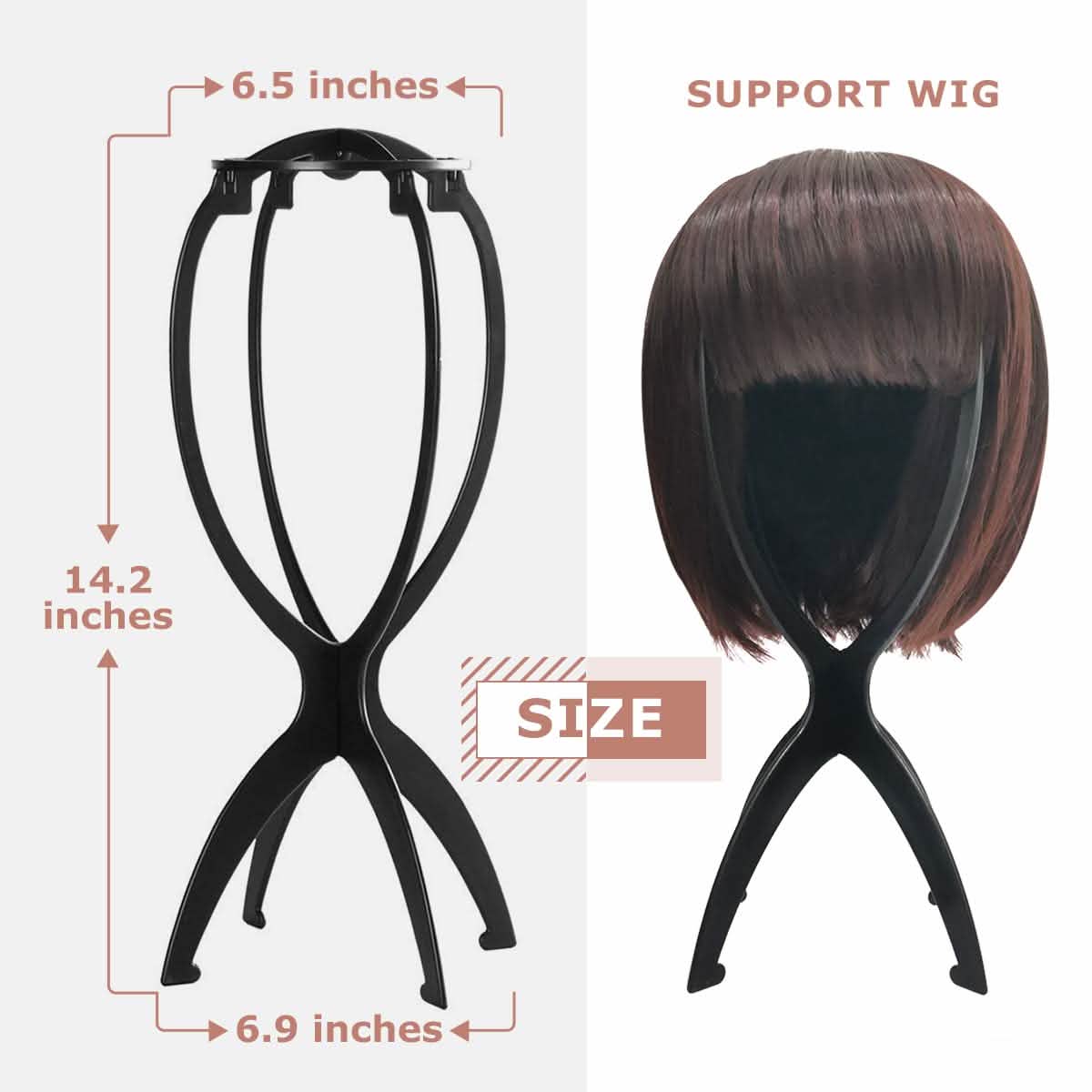 3-Pack: Dreamlover Wig Head Stands for Wigs