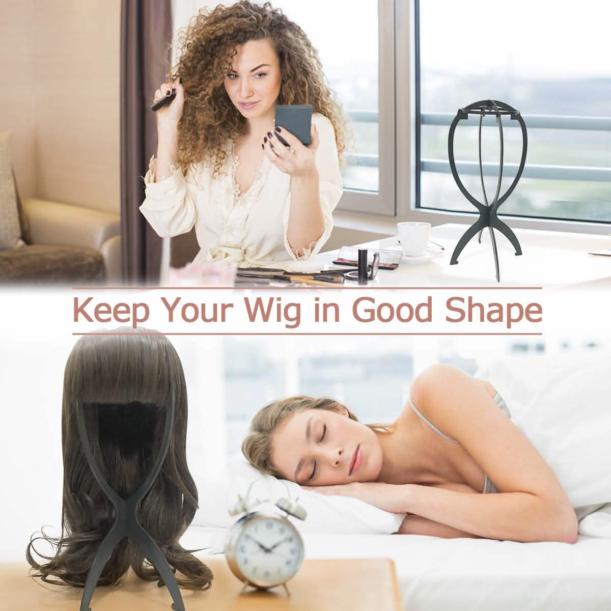 3-Pack: Dreamlover Wig Head Stands for Wigs
