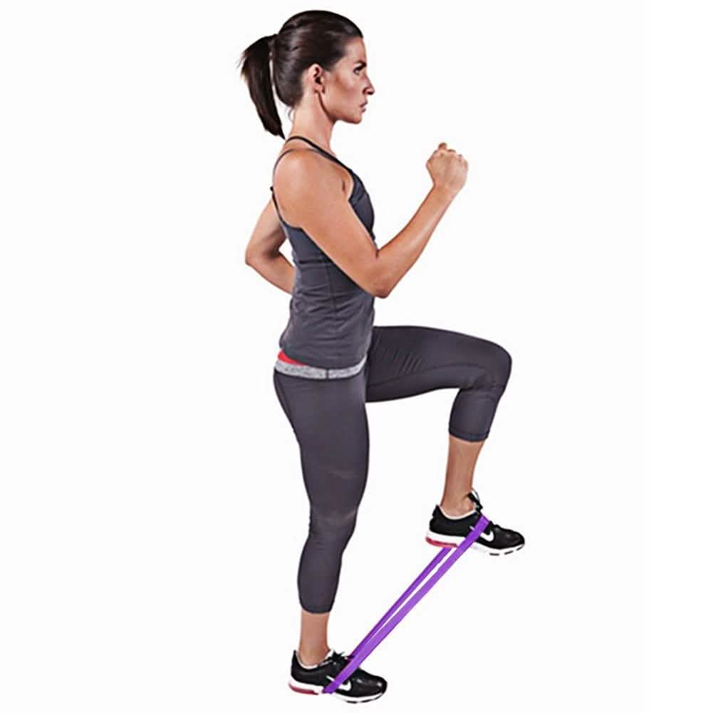 3-Pack: Exercise Resistance Loop Bands Training Belt Stretch Therapy Running Pilates