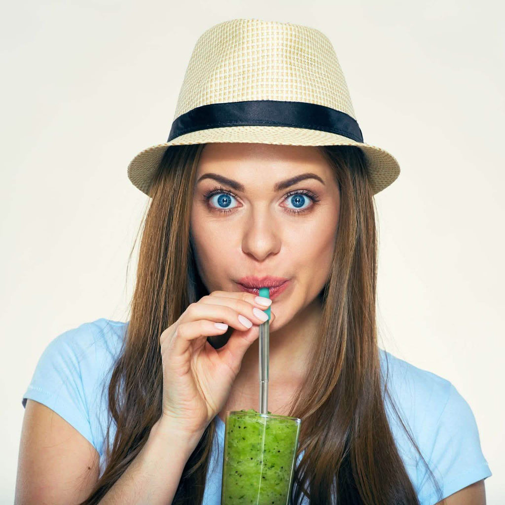3-Pack: Expandable Steel Straw