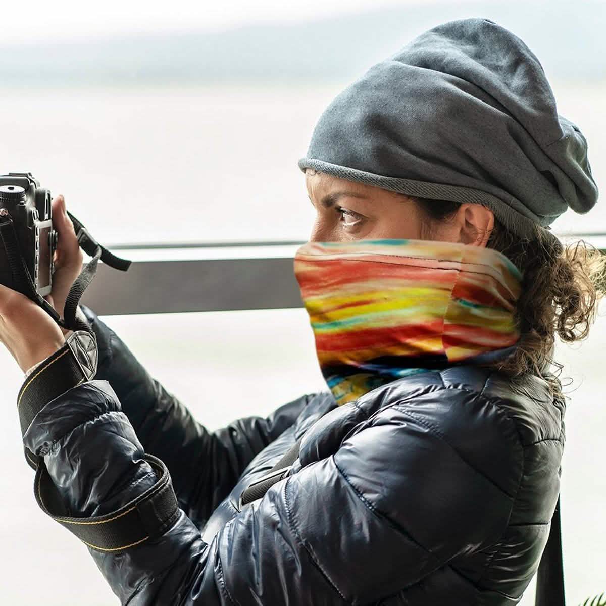 3-Pack: Famous Painting Neck Gaiter Bandana Multifunctional Scarves