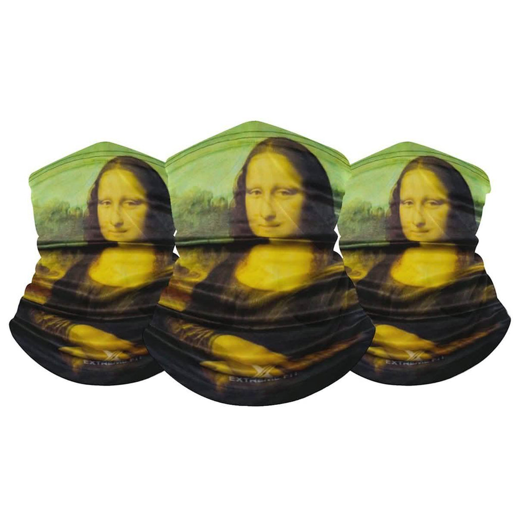 3-Pack: Famous Painting Neck Gaiter Bandana Multifunctional Scarves