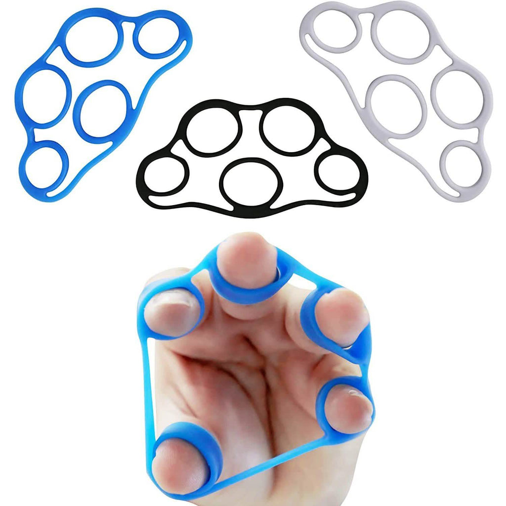 3-Pack: Finger Stretcher and Strengthener Resistance Bands