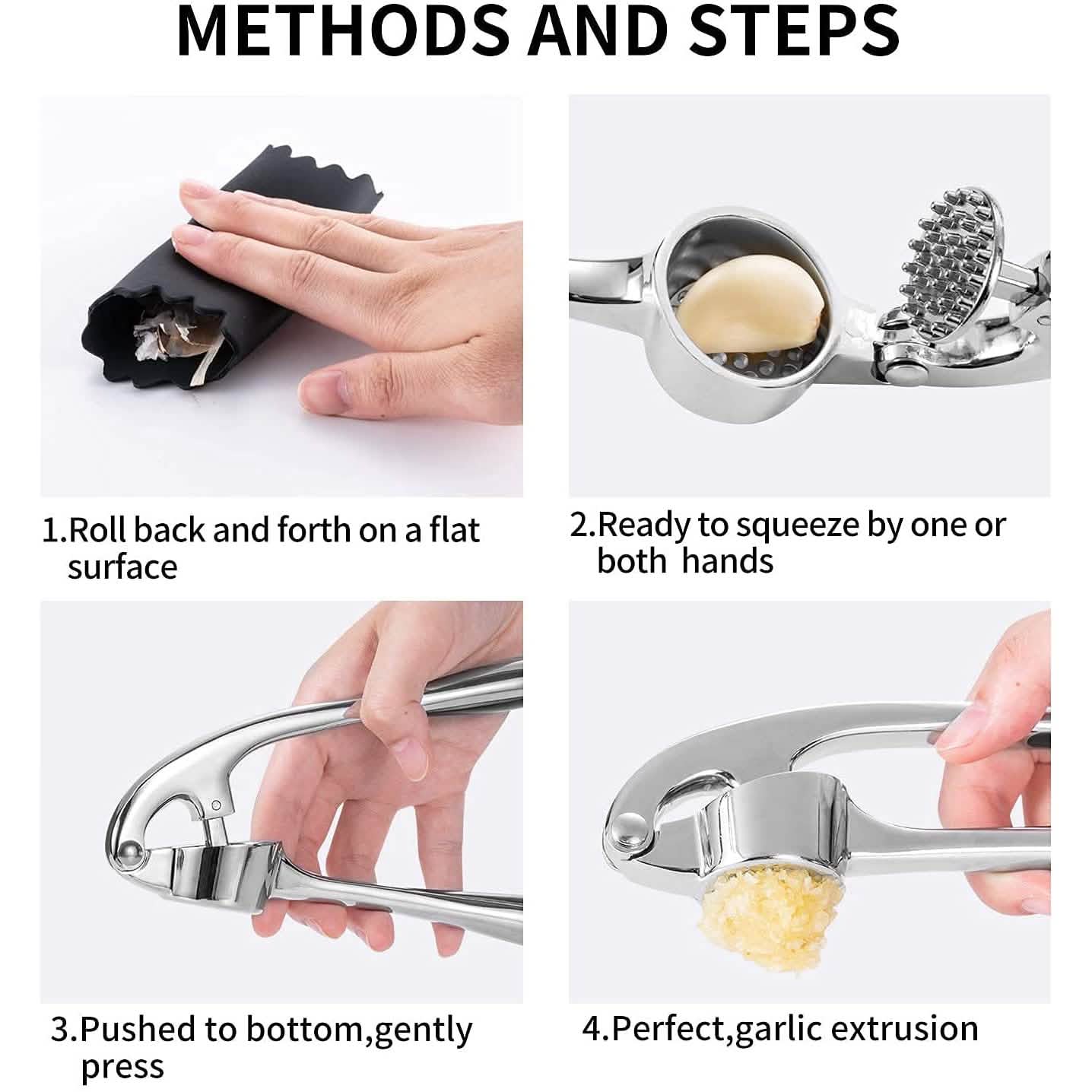 3-Pack: Garlic Meat Grinder Set