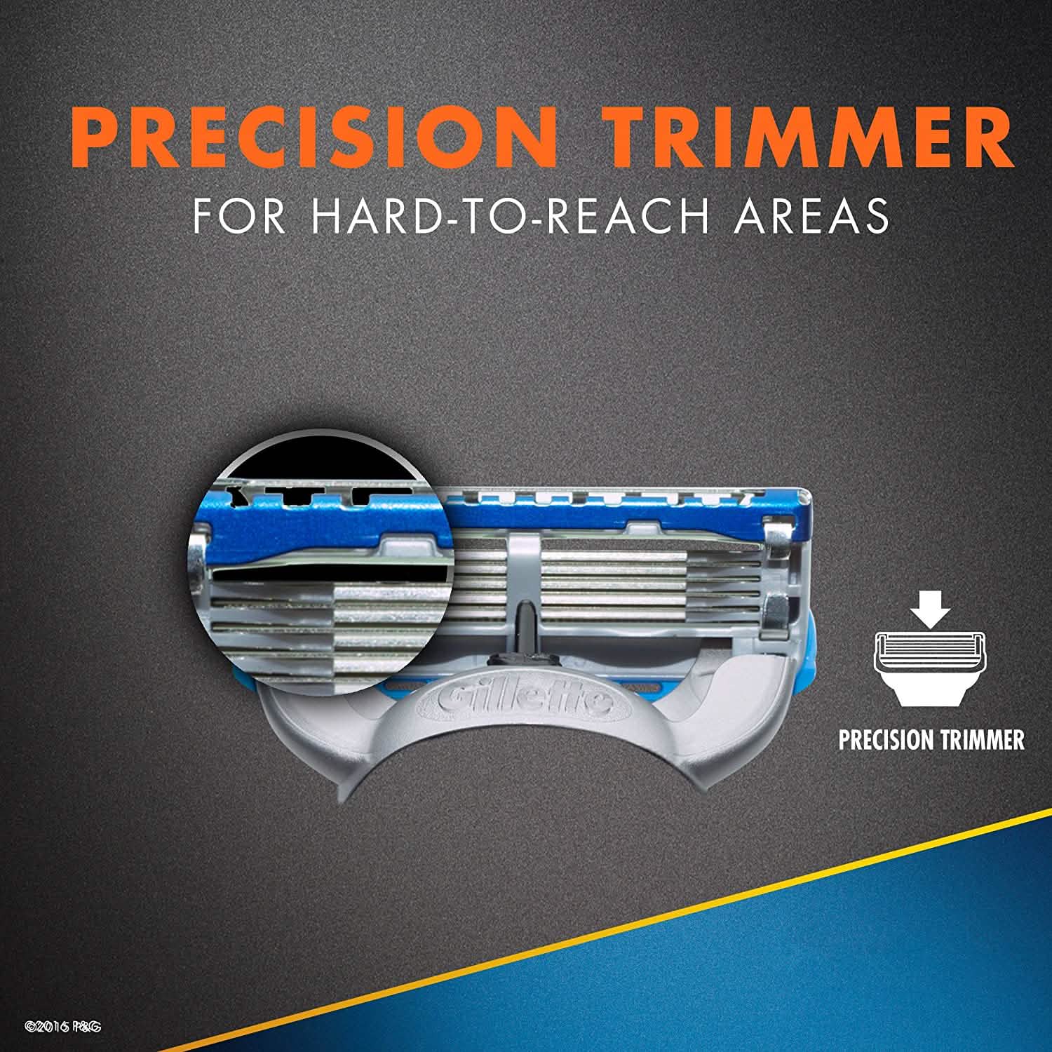 3-Pack: Gillette Fusion5 ProGlide Men's Razor Blades