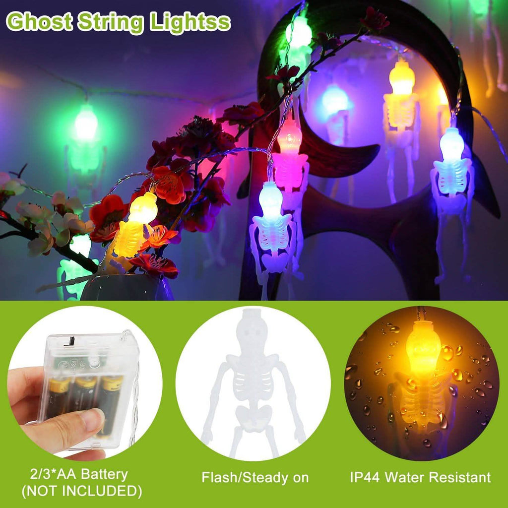 3-Pack: Halloween String Light Decorations