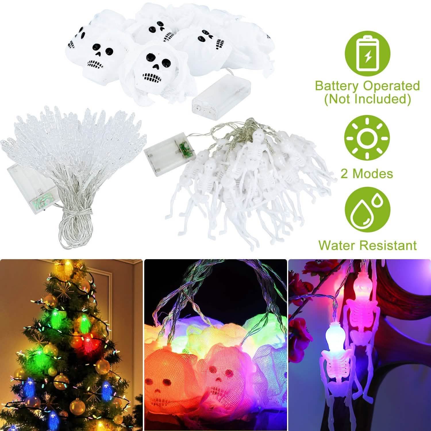 3-Pack: Halloween String Light Decorations