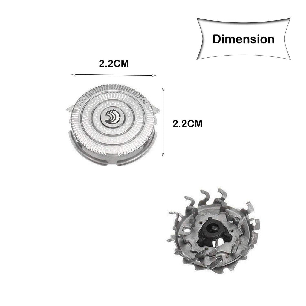 3-Pack: HQ9 Shaver Heads Blades Cutter Replacement for Philips Norelco Speed