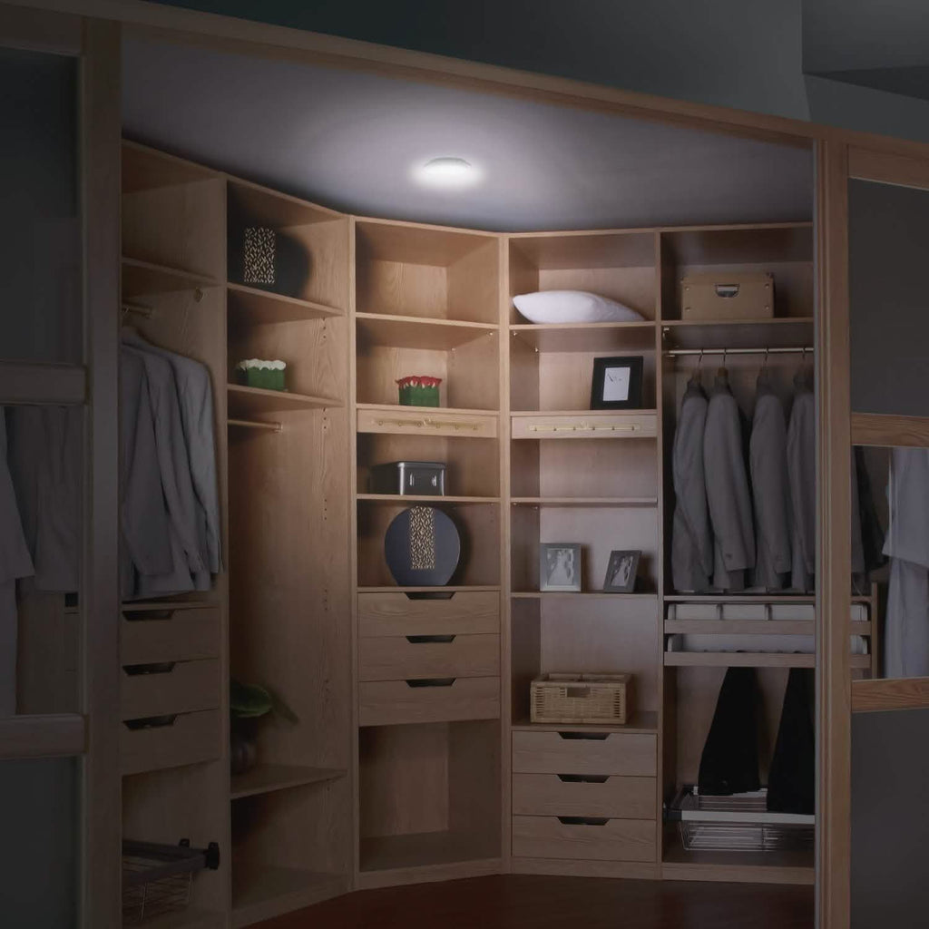 3-Pack: LED Wireless Puck Closet Lights