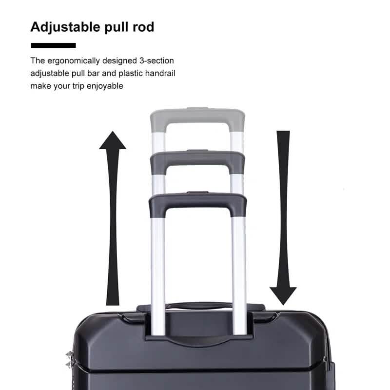 3-Pack: Lightweight Suitcases with TSA Lock