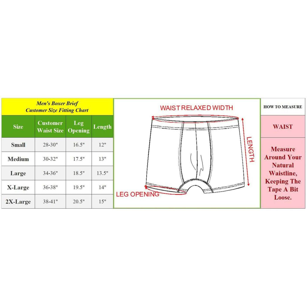 3-Pack: Men's Cotton Stretch Boxer Briefs